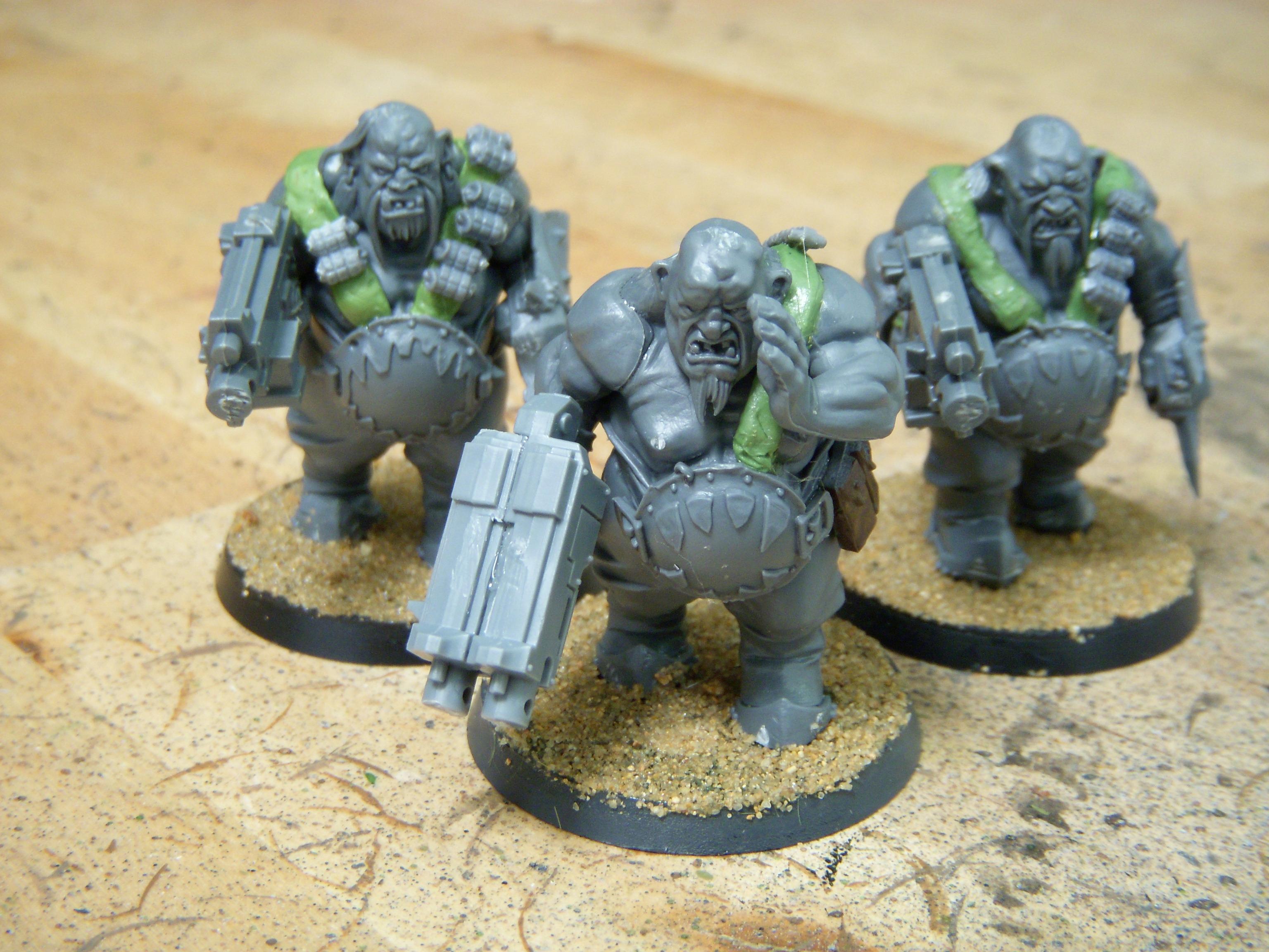 Bad Moon Orks, Imperial Guard Mordian Iron Guard Bad Moon Orks, Mordian